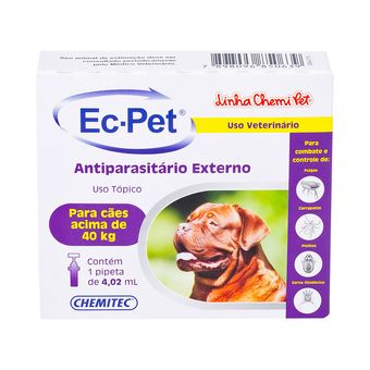 Antiparasitario-EC-PET-Chemitec-para-Caes-Acima-40kg--402ml--Roxo Antiparasitario-EC-PET-Chemitec-para-Caes-Acima-40kg--402ml--Roxo