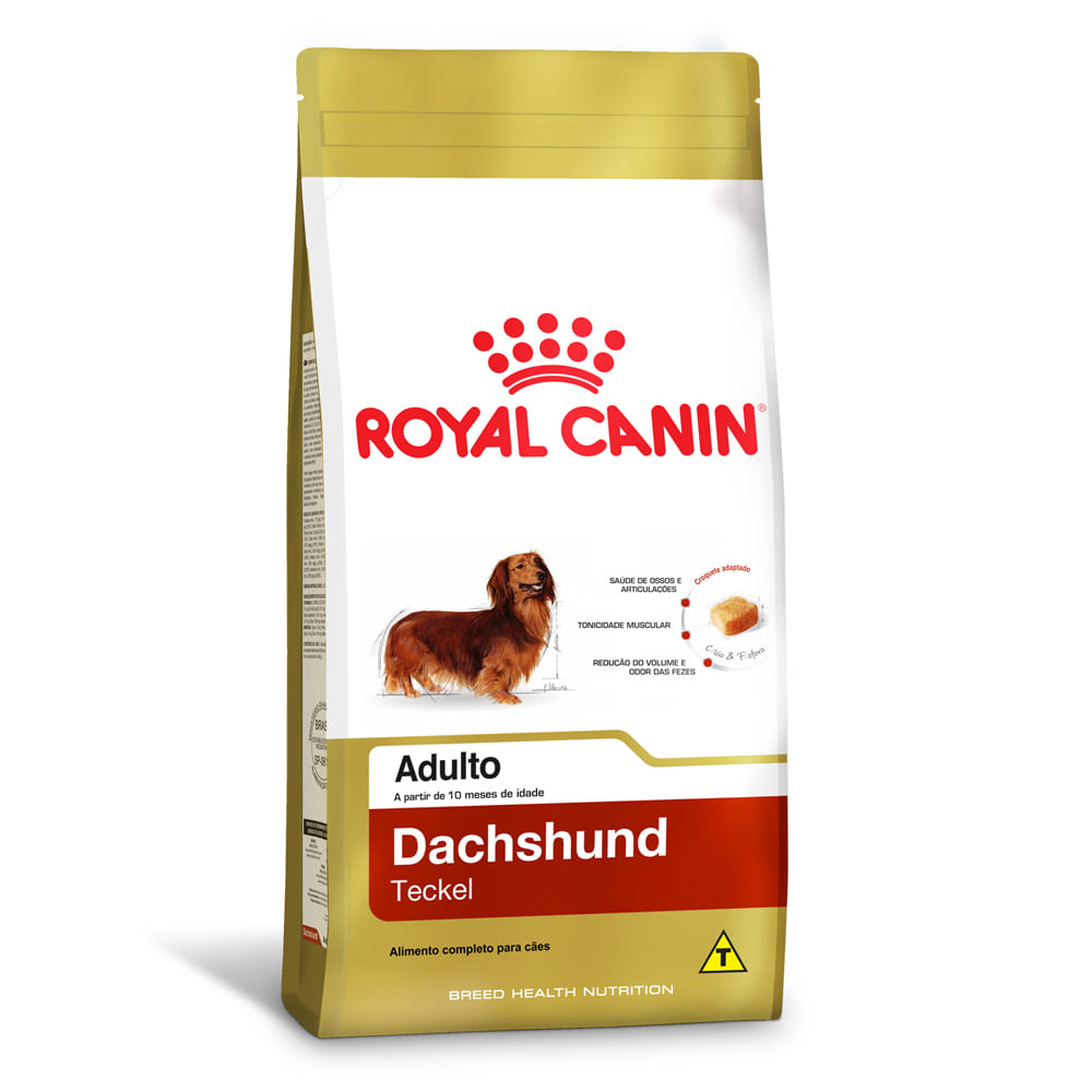 Ração Royal Canin para Cães Dachshund Adulto 7,5Kg parceiropet