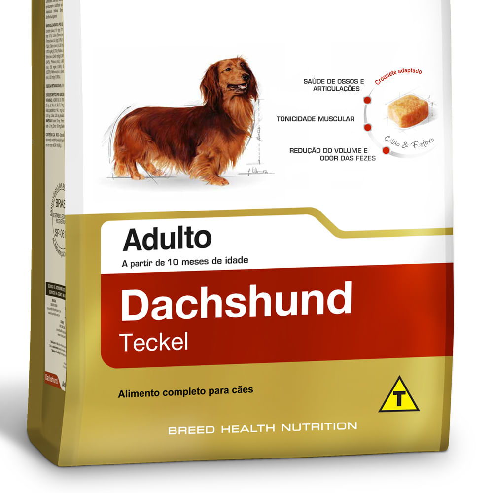 Ração Royal Canin para Cães Dachshund Adulto 7,5Kg - parceiropet