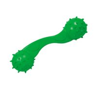 Brinquedo-Halteres-Macico-de-Borracha-Especial-Furacao-Pet---Verde