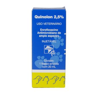 Antimicrobiano-Quinolon-25--Bravet-injetavel-20ml Antimicrobiano-Quinolon-25--Bravet-injetavel-20ml