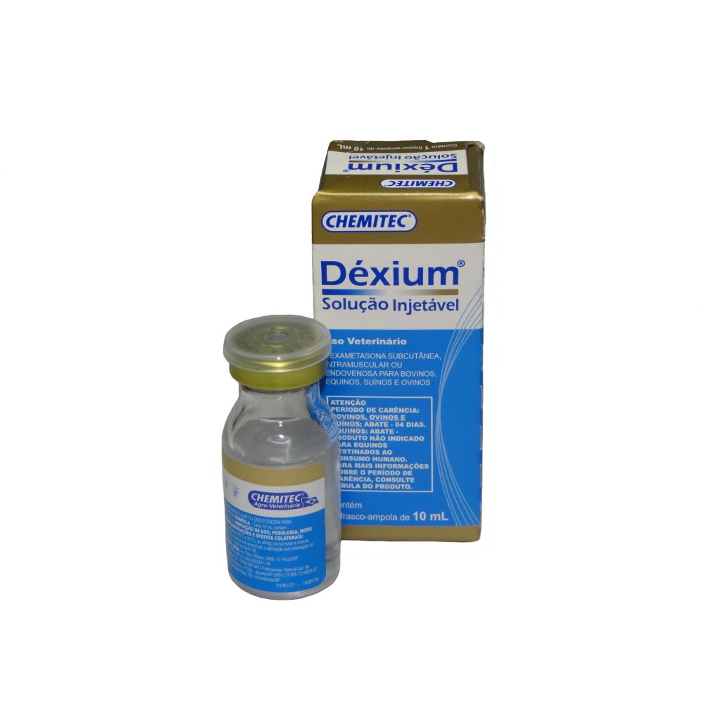 Anti-Inflamatório Déxium Chemitec Injetavél 10ml - Parceiropet