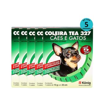 kit-Coleira-Tea-P-com-5-unidades