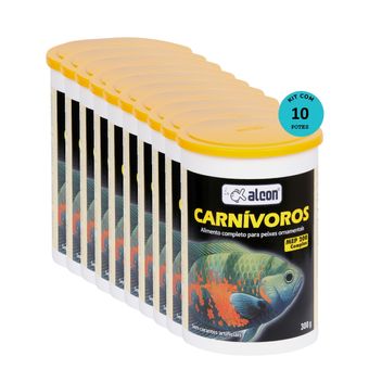 Kit-Alcon-Carnivoros-300g-com-10-unidades Kit-Alcon-Carnivoros-300g-com-10-unidades
