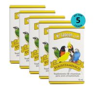 Kit-Suplemento-Alcon-Labcon-Club-Polivitaminico-15ml-com-5-unidades