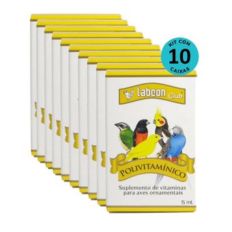 Kit-Suplemento-Alcon-Labcon-Club-Polivitaminico-15ml-com-10-unidades Kit-Suplemento-Alcon-Labcon-Club-Polivitaminico-15ml-com-10-unidades