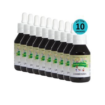 Kit-Floral-Lambedura-gotas-100ml-com-10-unidades Kit-Floral-Lambedura-gotas-100ml-com-10-unidades