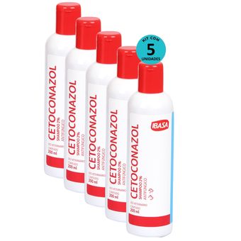 Kit-Shampoo-Cetoconazol-200ml-com-5-unidades Kit-Shampoo-Cetoconazol-200ml-com-5-unidades