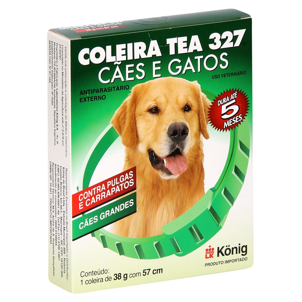 Kit 4 Coleiras Contra Pulgas E Carrapatos Gatos+1 Coleira P/ Cães G+ 1 ...