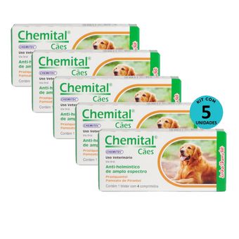 Kit-5-Chemital-Caes-com-4-comp--Chemitec Kit-5-Chemital-Caes-com-4-comp--Chemitec