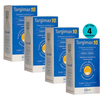 Kit-4-Targimax-10-Inovet-100ml Kit-4-Targimax-10-Inovet-100ml