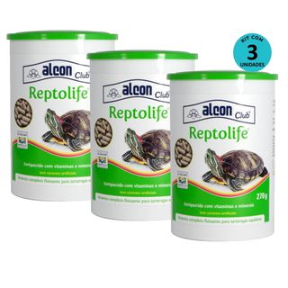 Kit-3-Alcon-Club-Reptolife-270g