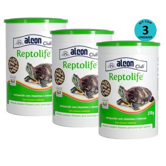Kit-3-Alcon-Club-Reptolife-270g Kit-3-Alcon-Club-Reptolife-270g
