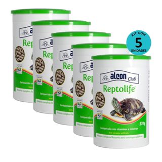 Kit-5-Alcon-Club-Reptolife-270g