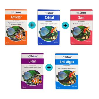 Kit-Labcon-Anticlor--Cristal--Sani--Clean--Antialgas Kit-Labcon-Anticlor--Cristal--Sani--Clean--Antialgas