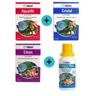 Kit-Labcon-Aqualife-15ml--Cristal-15ml--Clean-15ml--Protect-Plus-30ml