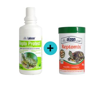 Kit-Labcon-Repto-Protect-100ml--Alcon-Reptomix-60g Kit-Labcon-Repto-Protect-100ml--Alcon-Reptomix-60g