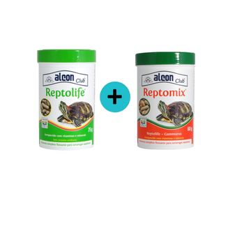 Kit-Alcon-Reptolife-75g---Alcon-Reptomix-60g Kit-Alcon-Reptolife-75g---Alcon-Reptomix-60g