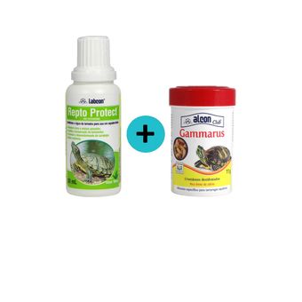 Kit-Labcon-Repto-Protect-30ml---Alcon-Gammarus-11g Kit-Labcon-Repto-Protect-30ml---Alcon-Gammarus-11g