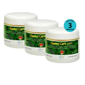 Kit-3-Hemo-Care-Green-Suplemento-Para-Caes-E-Gatos-Com-30-Capsulas Kit-3-Hemo-Care-Green-Suplemento-Para-Caes-E-Gatos-Com-30-Capsulas