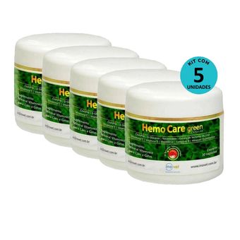 Kit-5-Hemo-Care-Green-Suplemento-Para-Caes-E-Gatos-Com-30-Capsulas Kit-5-Hemo-Care-Green-Suplemento-Para-Caes-E-Gatos-Com-30-Capsulas