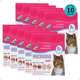 Kit-10-Hectopar-Mon-Ami-04ml---Gatos-De-1-A-4kg Kit-10-Hectopar-Mon-Ami-04ml---Gatos-De-1-A-4kg