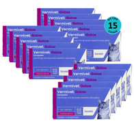 Kit-15-Vermifugo-Vermivet-Gatos-330mg-C-4-Comprimidos