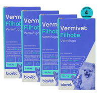 Kit-4-Vermifugo-Vermivet-Filhotes-Biovet-20ml