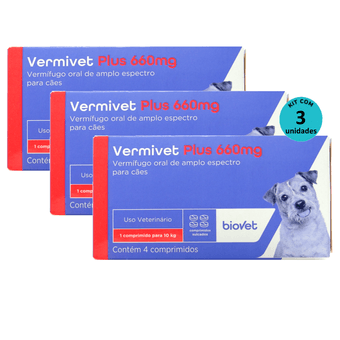 Kit-3-Vermivet-Plus-Biovet-660mg-C-4-Comprimidos Kit-3-Vermivet-Plus-Biovet-660mg-C-4-Comprimidos