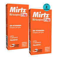 Kit-2-Mirtz-2mg-Para-Gatos-Com-12-Comprimidos