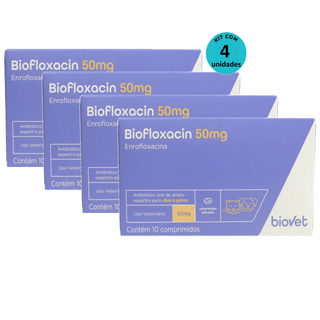 Kit-4-Biofloxacin-50mg-para-caes-e-gatos