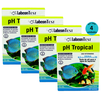 Kit-4-Alcon-Labcon-PH-Tropical-15ml Kit-4-Alcon-Labcon-PH-Tropical-15ml