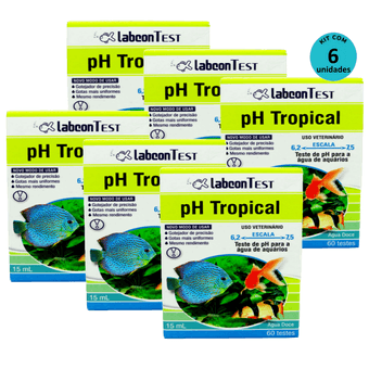 Kit-6-Alcon-Labcon-PH-Tropical-15ml Kit-6-Alcon-Labcon-PH-Tropical-15ml