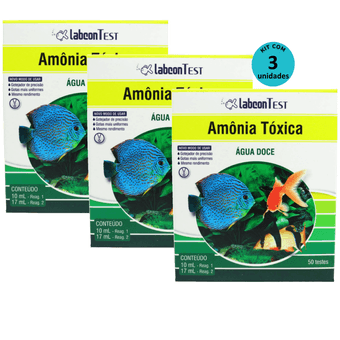 Kit-3-Alcon-Labcon-Amonia-Toxica-Agua-Doce Kit-3-Alcon-Labcon-Amonia-Toxica-Agua-Doce
