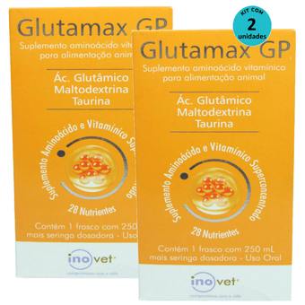 Kit-2-Glutamax-GP-Suplemento-Para-Animais-250ml Kit-2-Glutamax-GP-Suplemento-Para-Animais-250ml