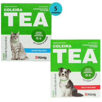 Kit-5-Coleira-Tea-Gatos---1-Comelira-Caes-M Kit-5-Coleira-Tea-Gatos---1-Comelira-Caes-M