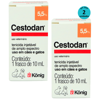 Kit-2-Cestodan-Injetavel-Konig-10ml Kit-2-Cestodan-Injetavel-Konig-10ml