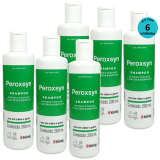 Kit-6-Shampoo-Antibacteriano-e-Antisseborreico-Peroxsyn-Konig-200ml