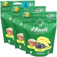 Kit-3-Hana-Natural-Life-Aveia-Acai-Banana-80g-Snacks-Para-Caes-Adultos