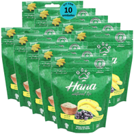 Kit-10-Hana-Natural-Life-Aveia-Acai-Banana-80g-Snacks-Para-Caes-Adultos