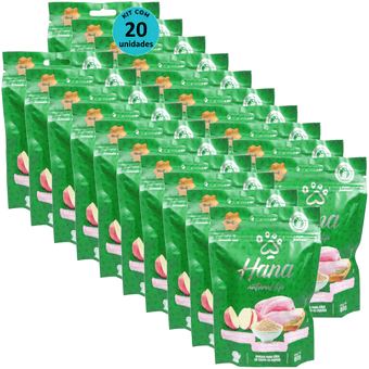 Kit-20-Hana-Natural-Life-Batata-Doce-Quinoa-Frango-80g-Para-Caes-Adultos Kit-20-Hana-Natural-Life-Batata-Doce-Quinoa-Frango-80g-Para-Caes-Adultos