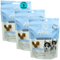 Kit-3-Hana-Healthy-Life-Puppy-Growth-Suporte-de-Crescimento-Snacks-Para-Caes-Filhotes-80g