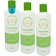 Kit-3-Shampoo-Natural-Propovets-Propolis-Verde-Caes-Gatos-Equinos-500ml