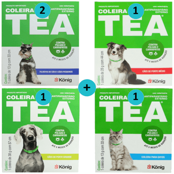 Kit-Coleira-Tea-2-P---1-M---1-G---1-Gatos Kit-Coleira-Tea-2-P---1-M---1-G---1-Gatos