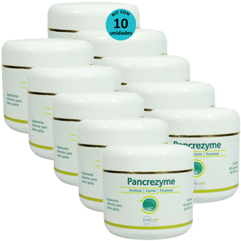 Kit-10-Pancrezyme-60-Capsulas-500mg-Para-Caes-e-Gatos-Inovet Kit-10-Pancrezyme-60-Capsulas-500mg-Para-Caes-e-Gatos-Inovet