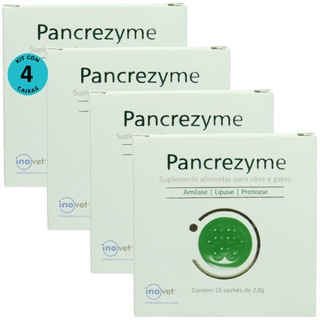 Kit-4-Pancrezyme-Com-10-Sache-de-28g