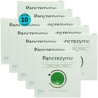 Kit-10-Pancrezyme-Com-10-Sache-de-28g
