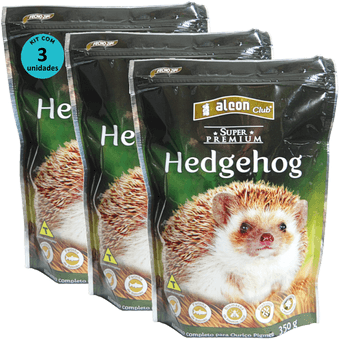 Kit-3-Alcom-Club-Hedgehog-350g Kit-3-Alcom-Club-Hedgehog-350g