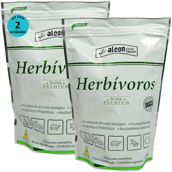 Kit-2-Alcon-Club-Health-Herbivoros-500g Kit-2-Alcon-Club-Health-Herbivoros-500g