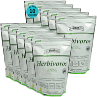Kit-10-Alcon-Club-Health-Herbivoros-500g